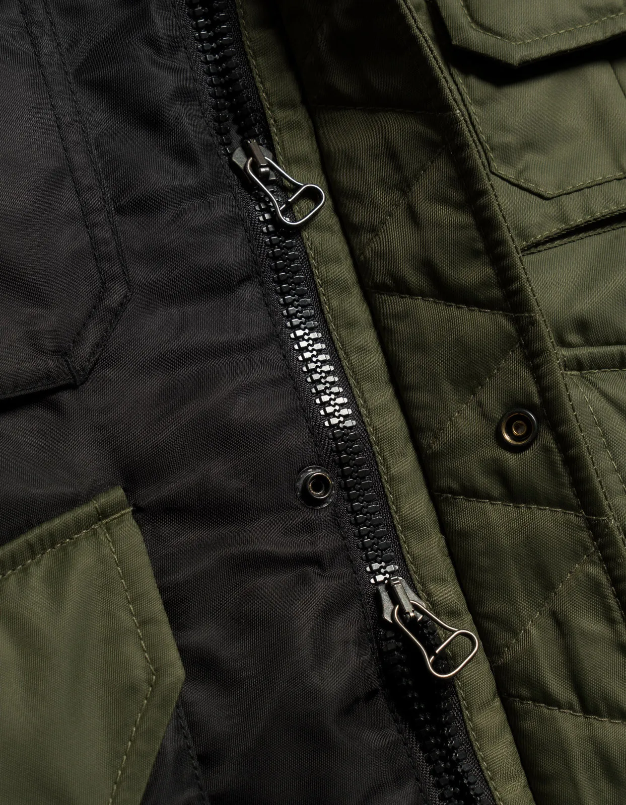 5275 Padded Flight Vest Black/Olive