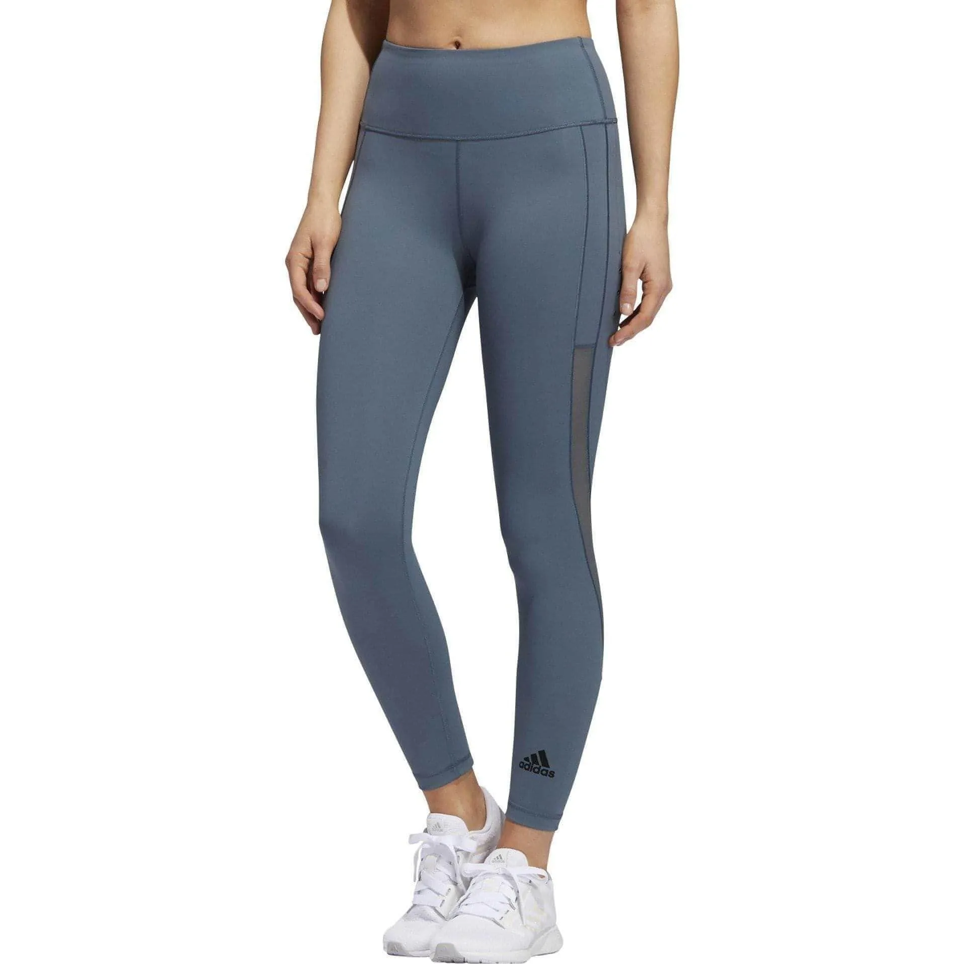 adidas AlphaSkin HEAT.RDY High Rise Womens 7/8 Training Tights - Blue