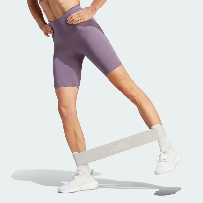 ADIDAS OPTIME BIKE SHORT - WOMENS - SHADOW VIOLET