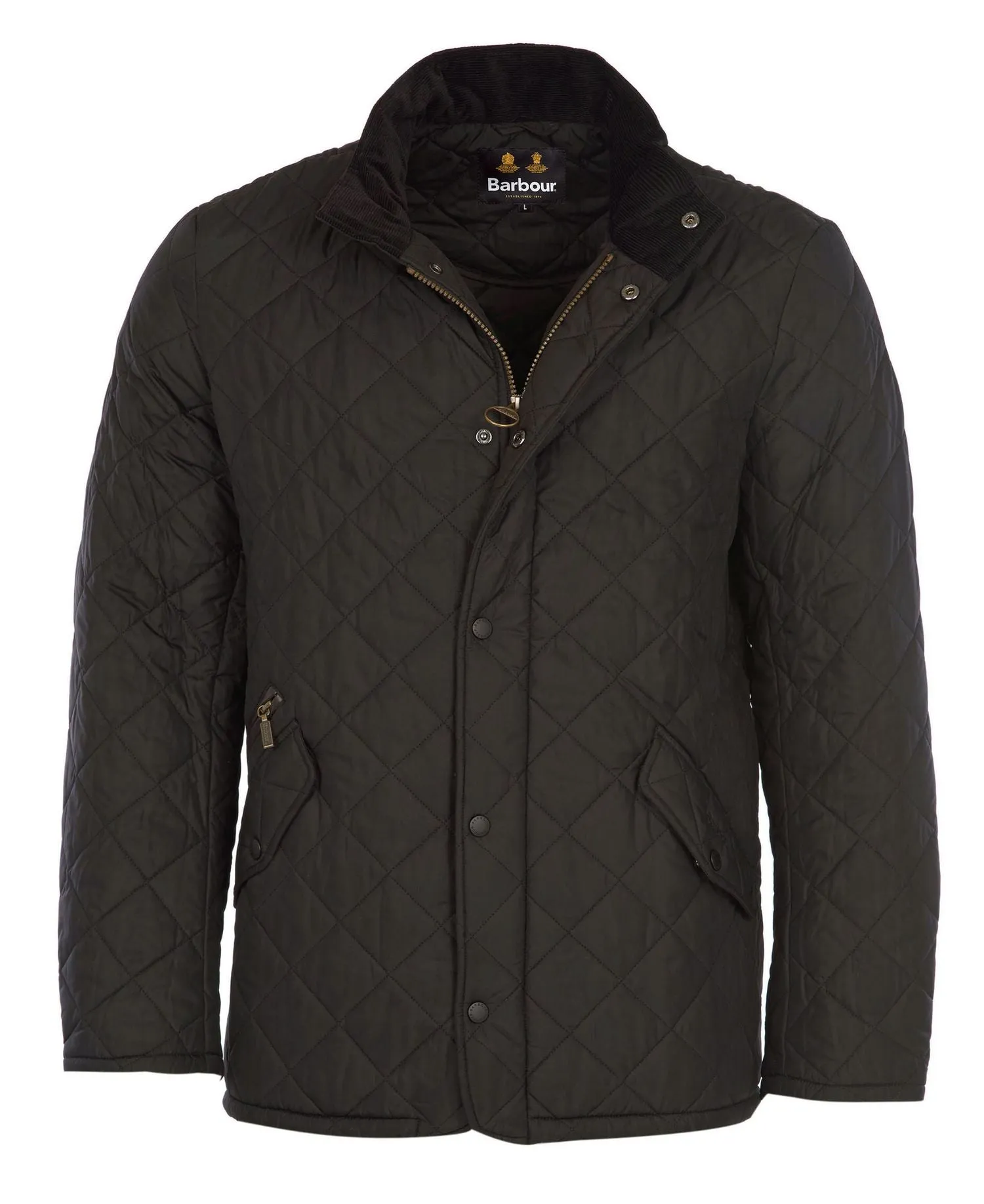 Barbour Chelsea Sportsquilt Jacket -Black