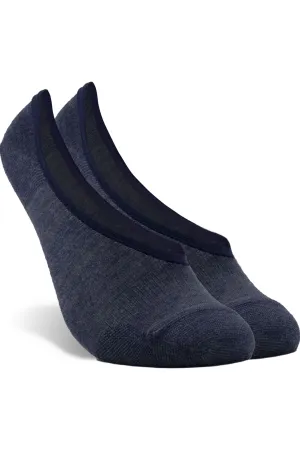 B.ELLA Aspen No Show Socks 0148 | Navy