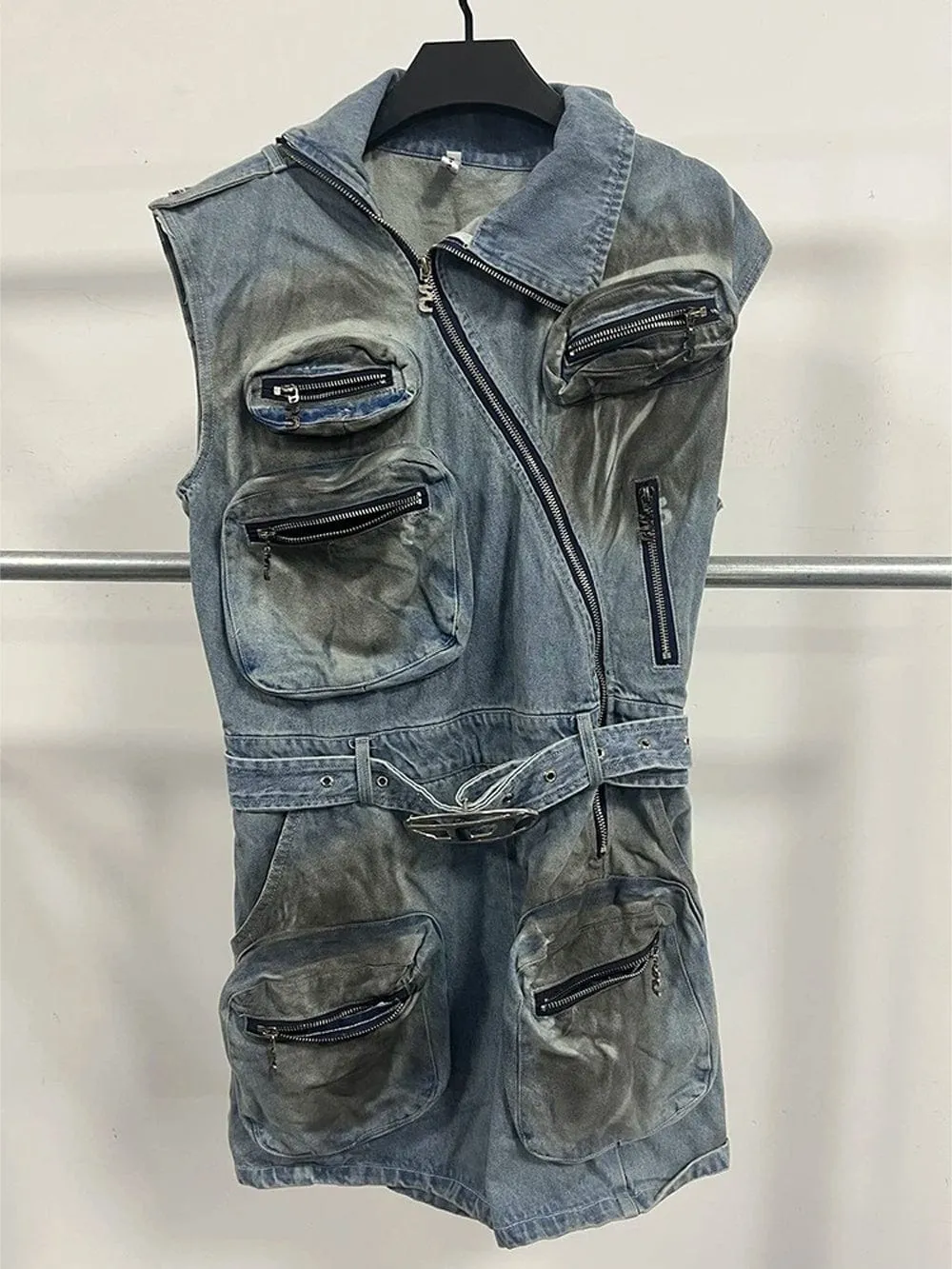 Briley Streetwear Denim Jumpsuit