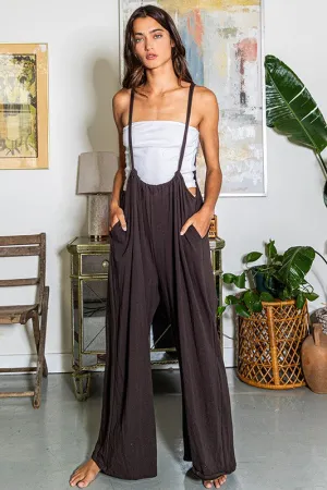 Bucket List Women's Brown Jumpsuit