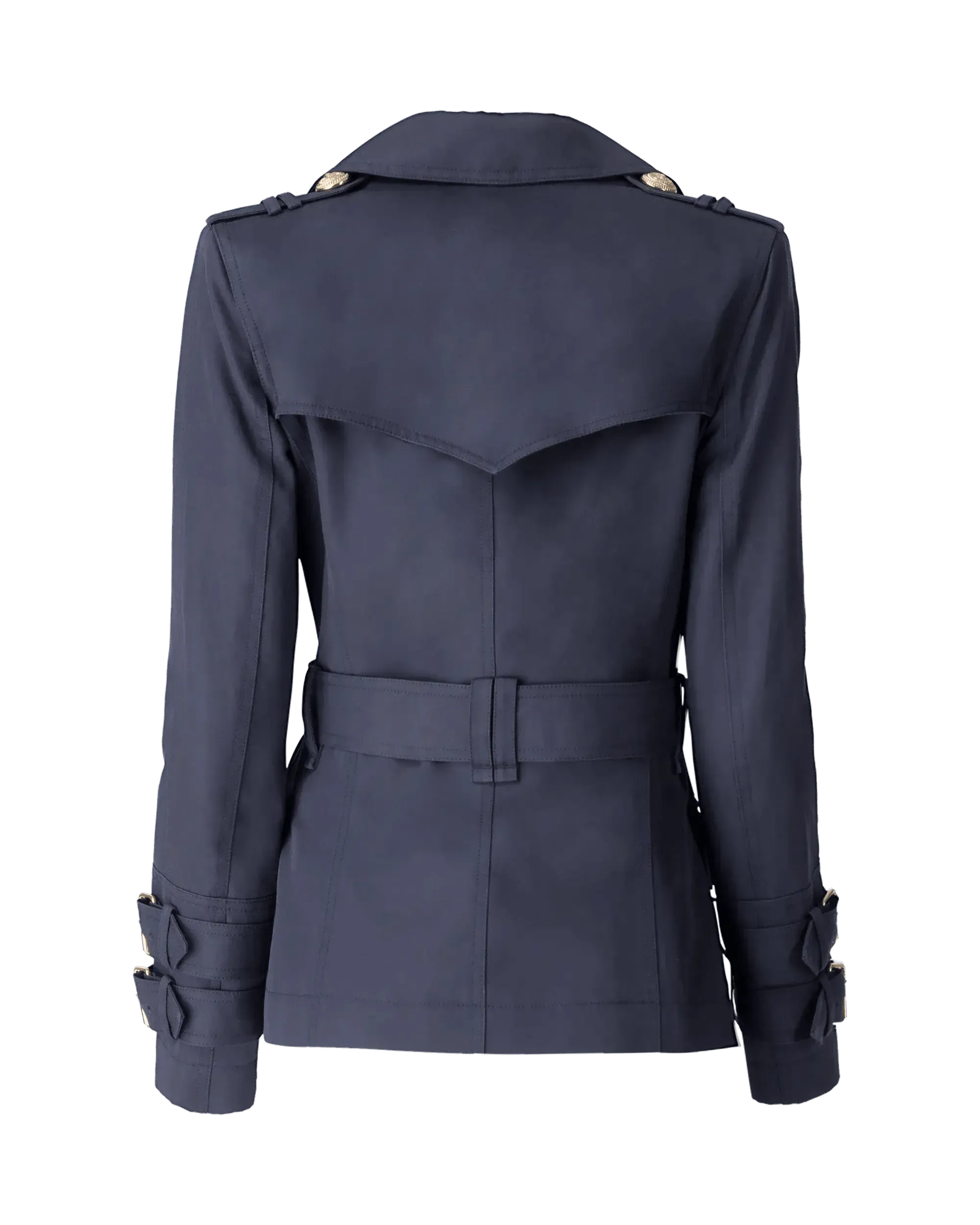 Classic Belted Overcoat