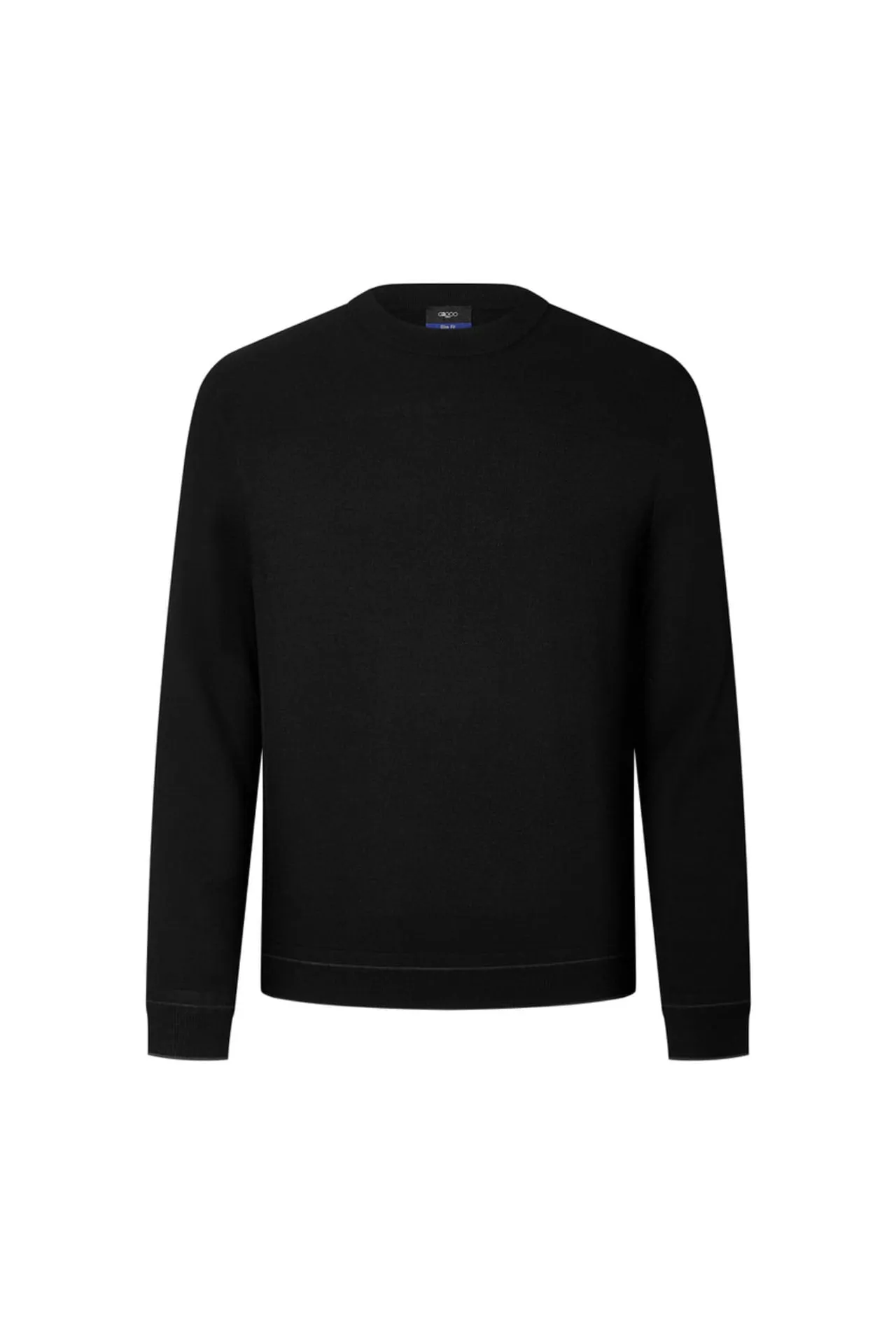 Compact Knit Mock Neck Sweater