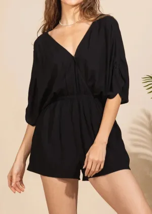 Cross Back Romper