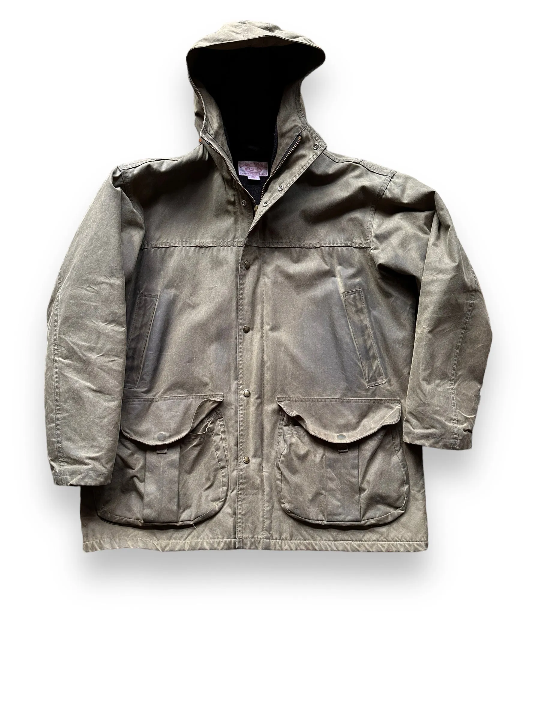 Filson Foothills Parka SZ L |  Filson Tin Cloth Jackets Seattle | Barn Owl Vintage Clothing Seattle