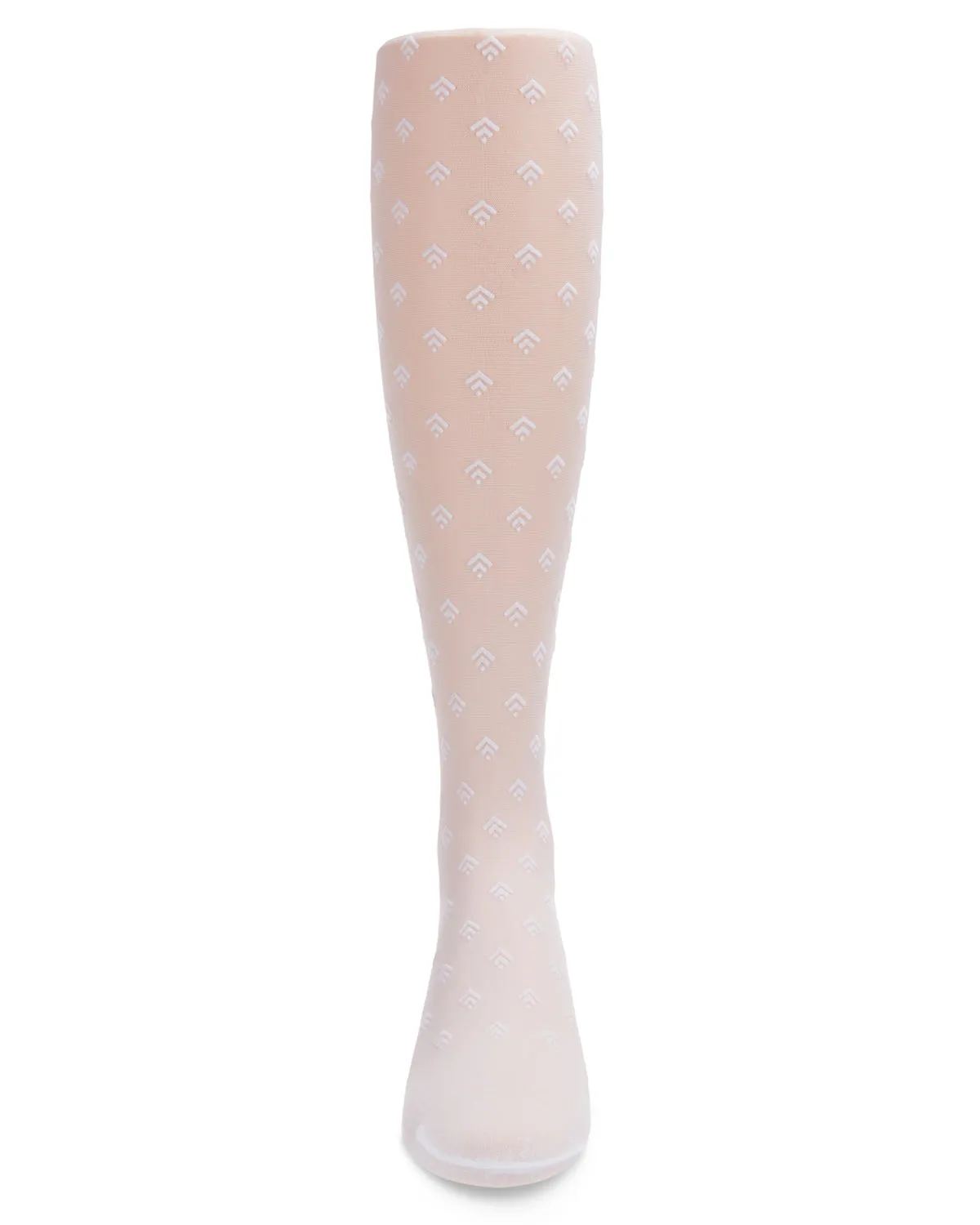 Girl's Flocked Arrow Sheer Tights