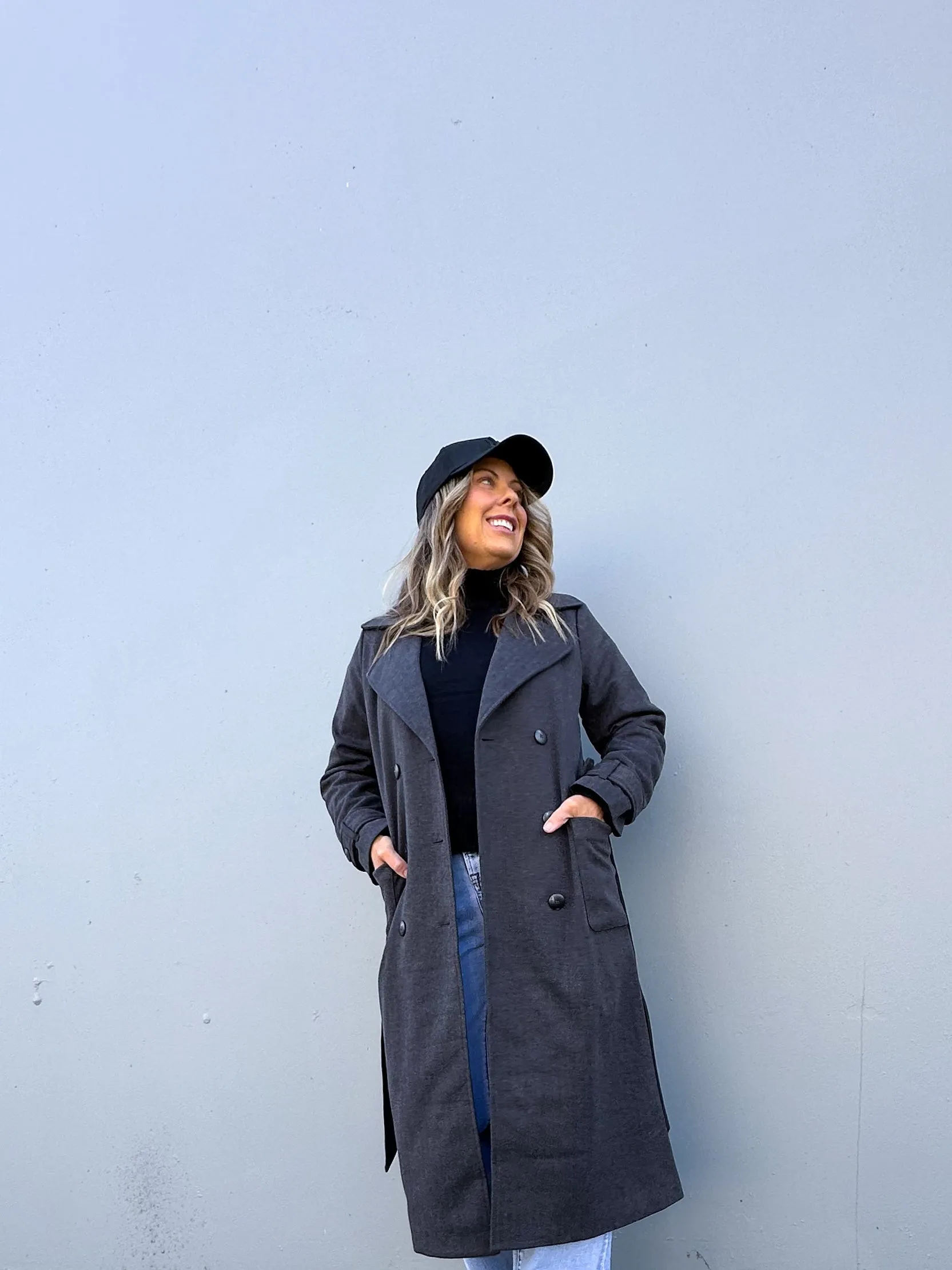 Hardin Coat - Charcoal