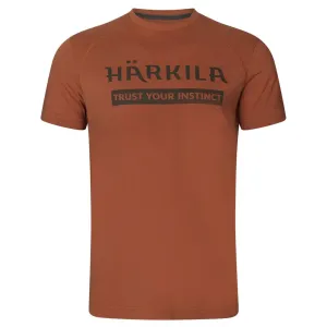 Harkila Logo S/S T-Shirt - Arabian Spice by Harkila