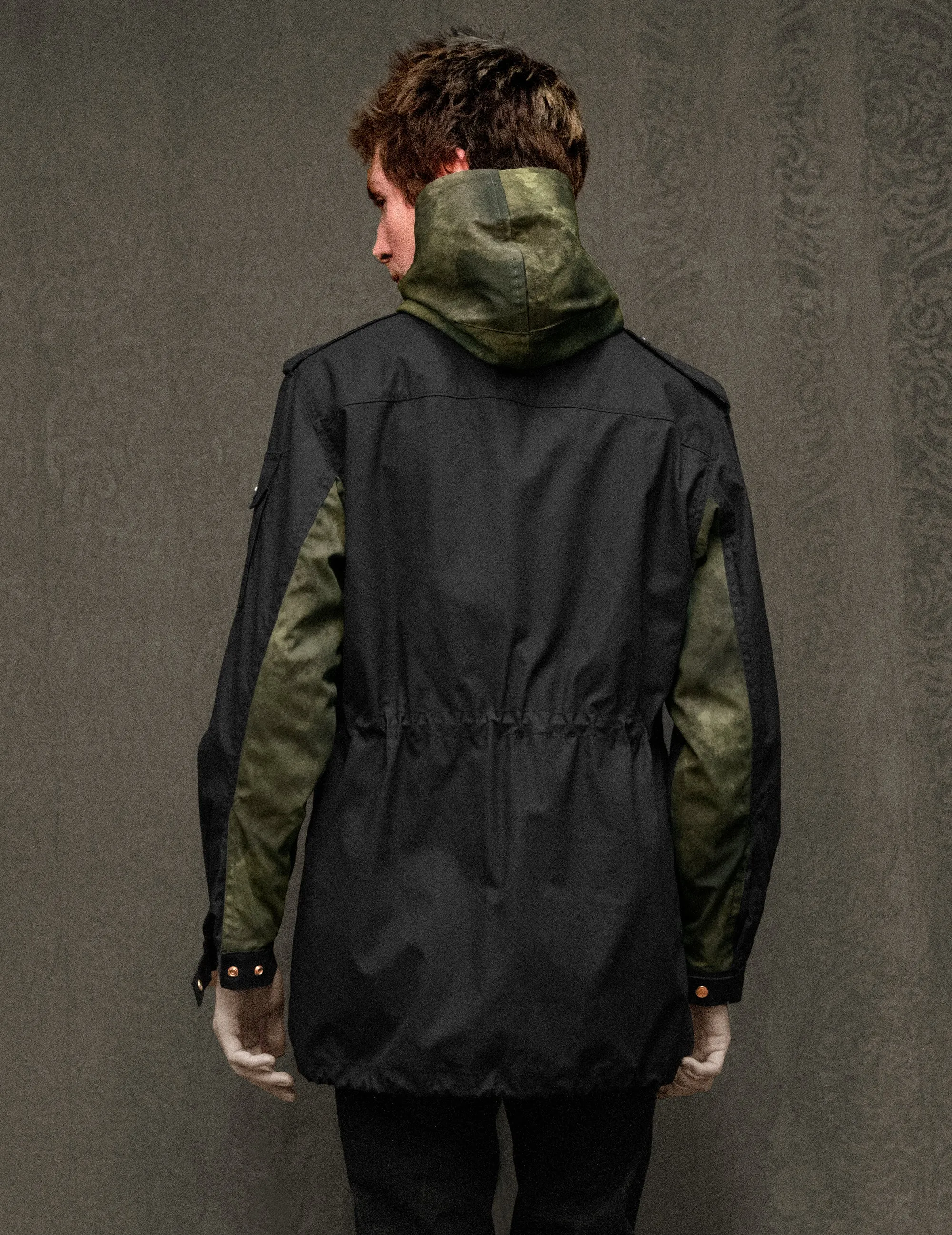 IMMORTAL Desert Parka Black / Camo Combo