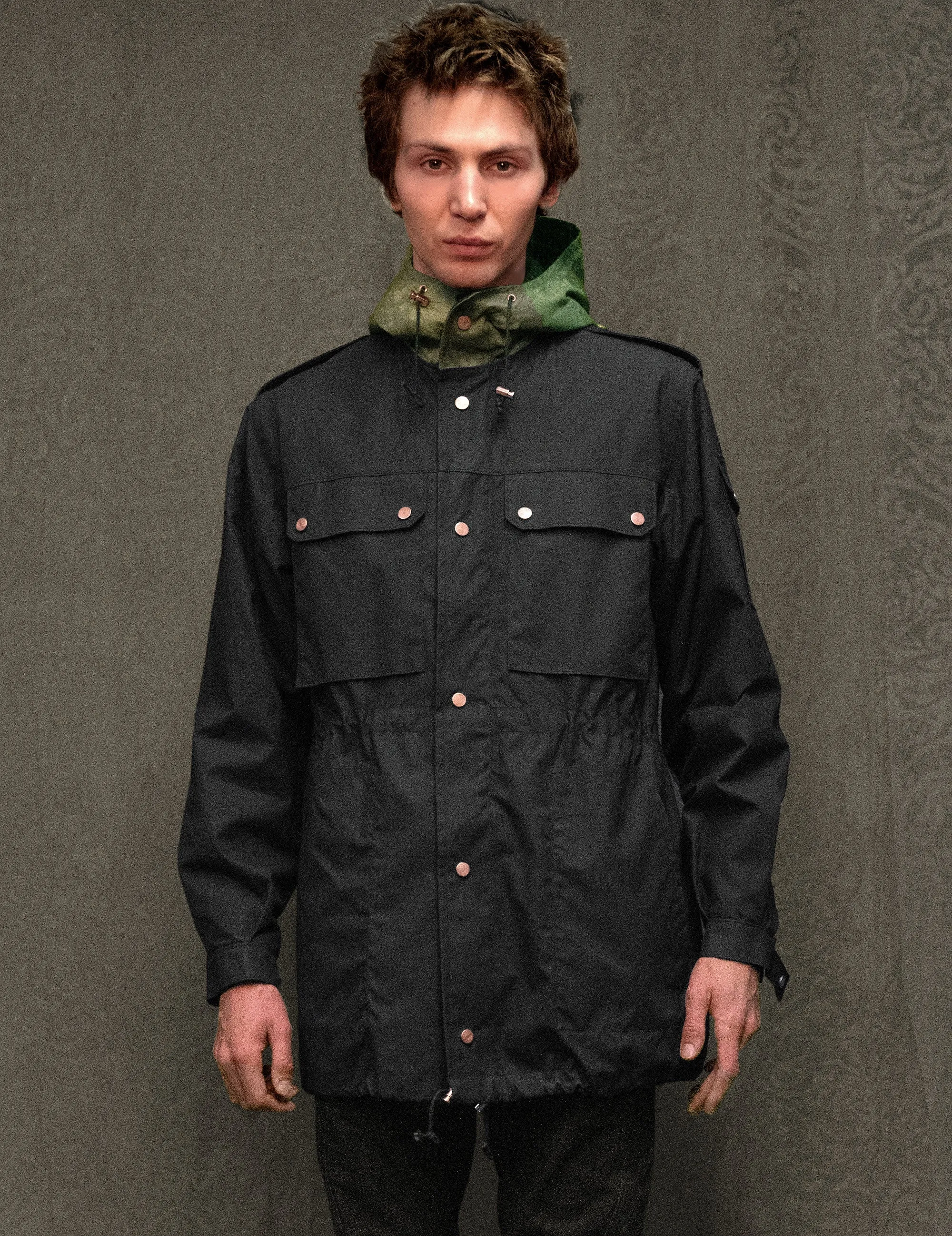 IMMORTAL Desert Parka Black / Camo Combo