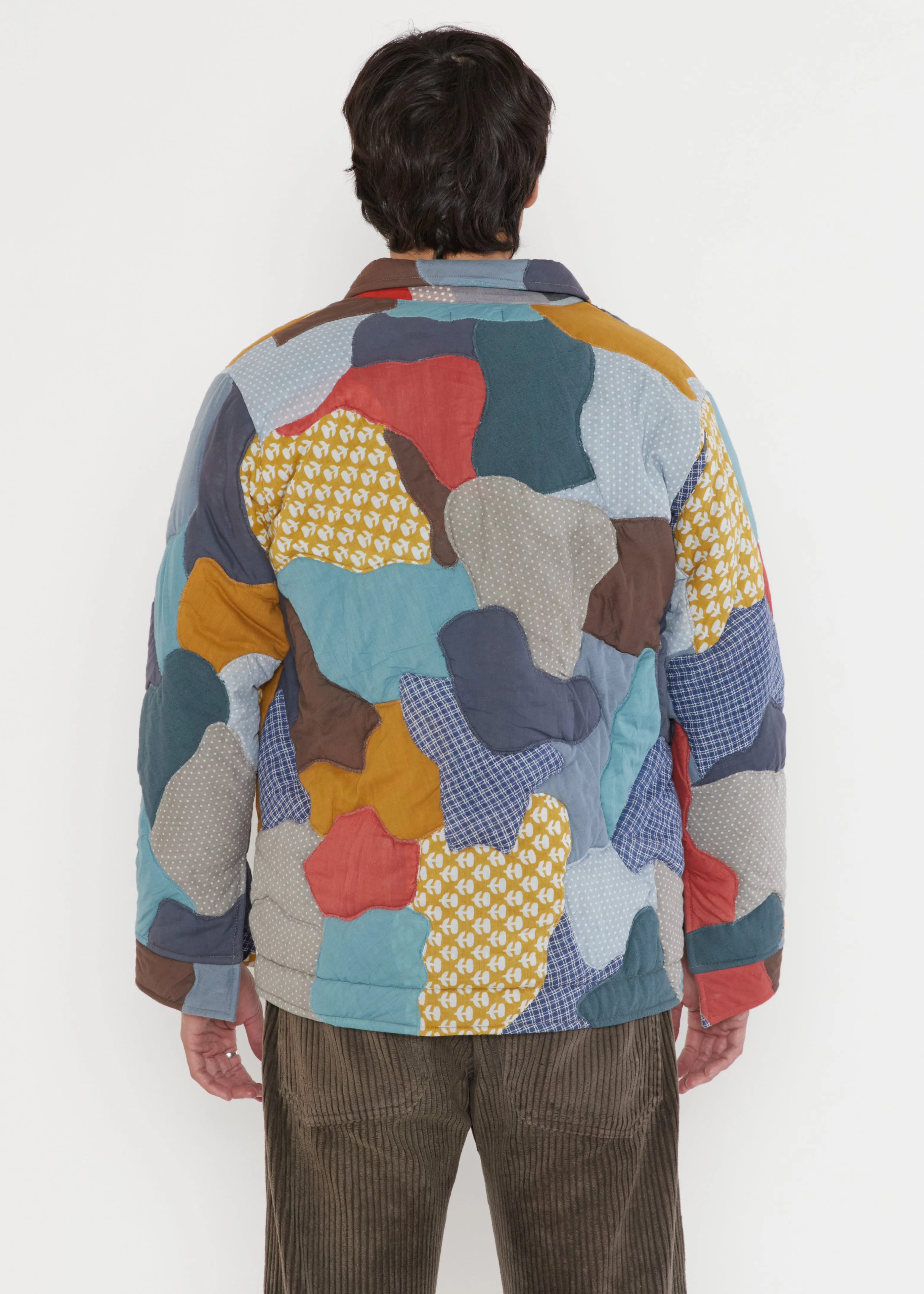 Jasmeet Quilted Patchwork Jacket