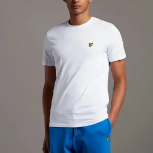 Lyle & Scott Men's Organic Cotton Plain T-Shirt White