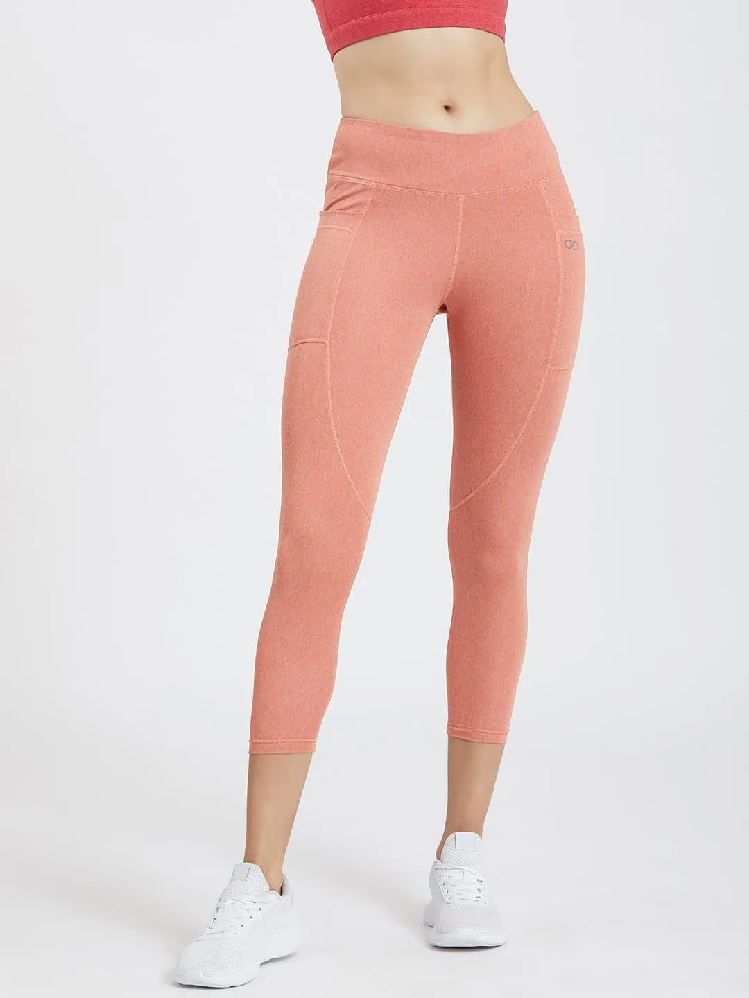 Maxtreme Power me Cantaloupe Ankle Pocket Leggings