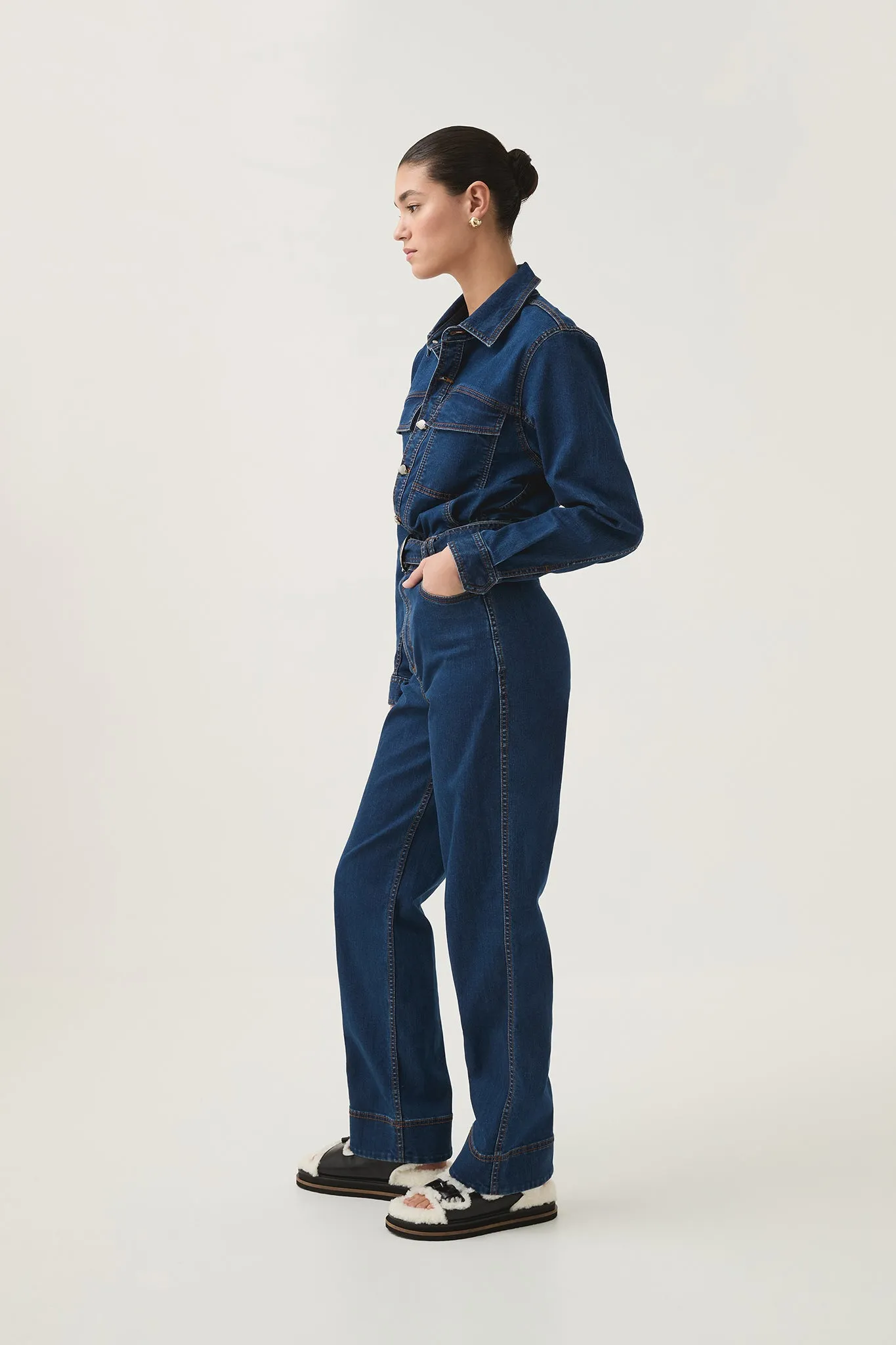 Neo Denim Jumpsuit