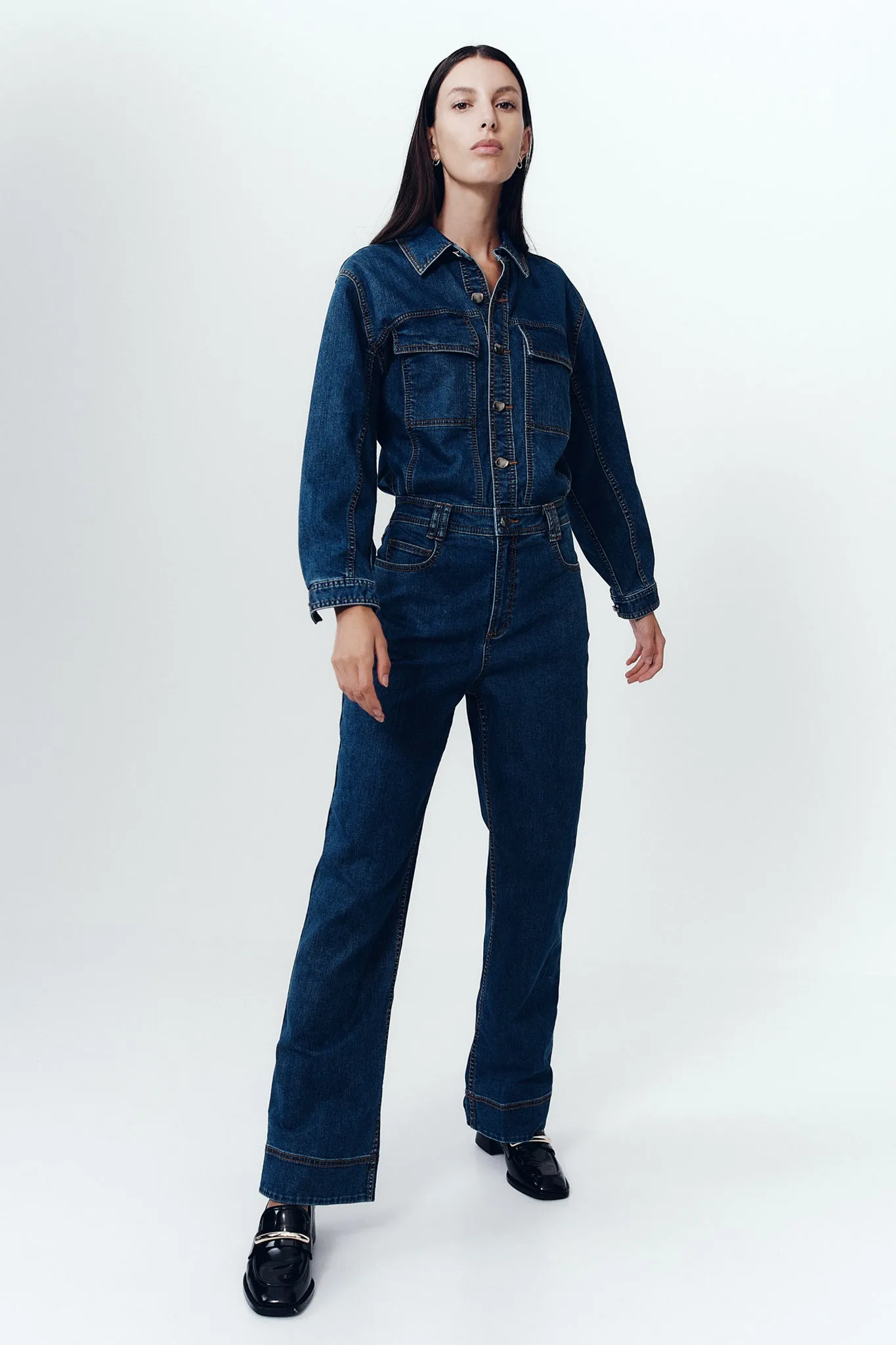 Neo Denim Jumpsuit