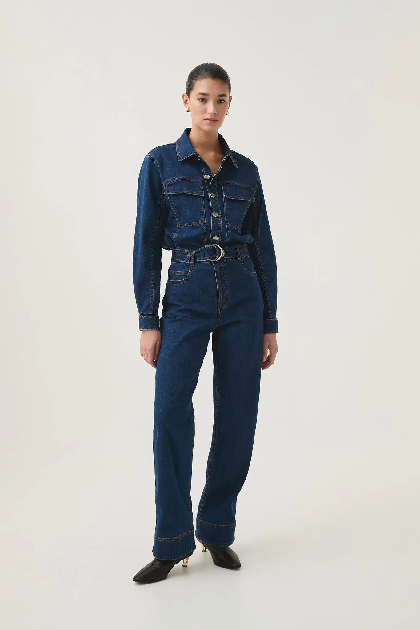 Neo Denim Jumpsuit