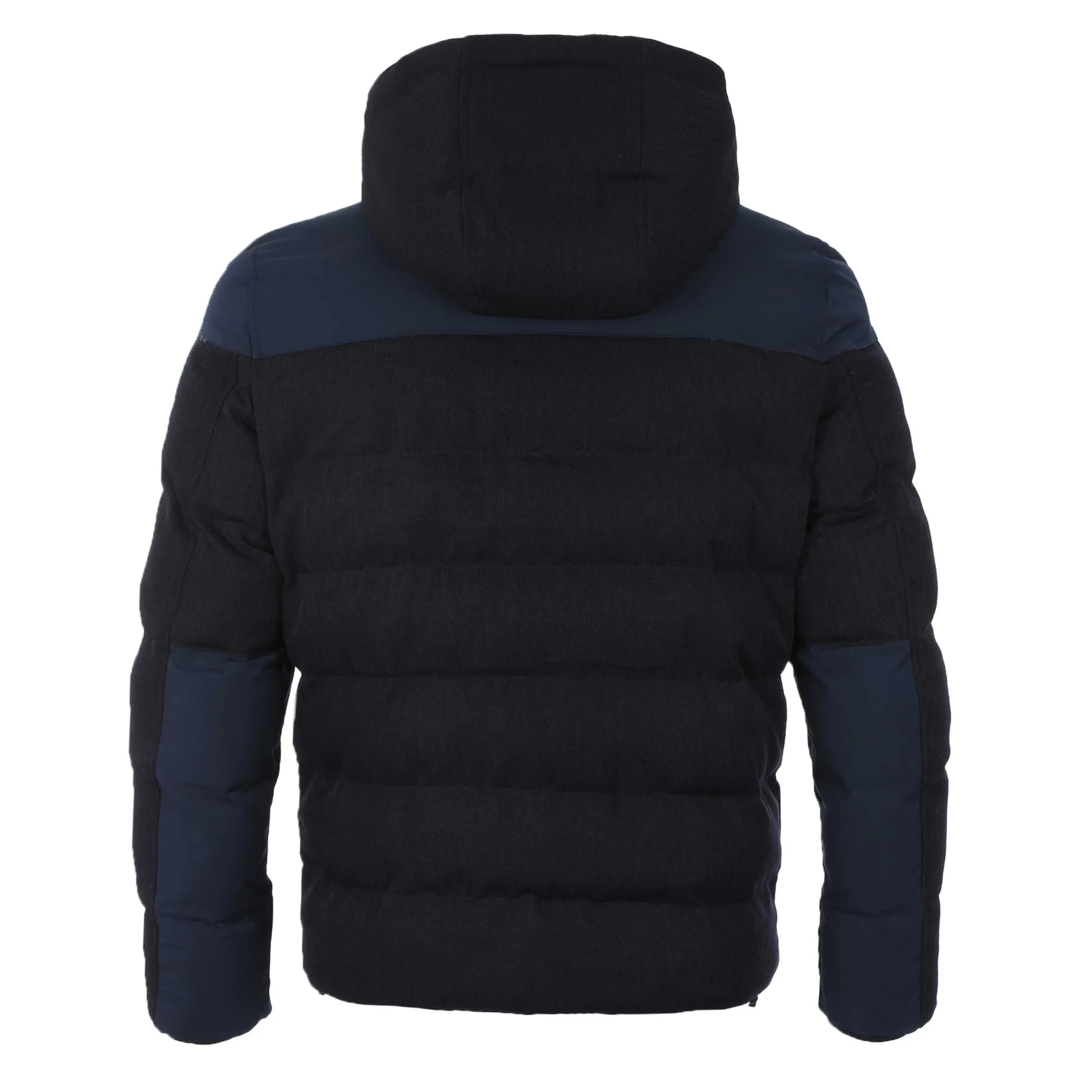 Pal Zileri 2 Panel Quilted Jacket in Navy