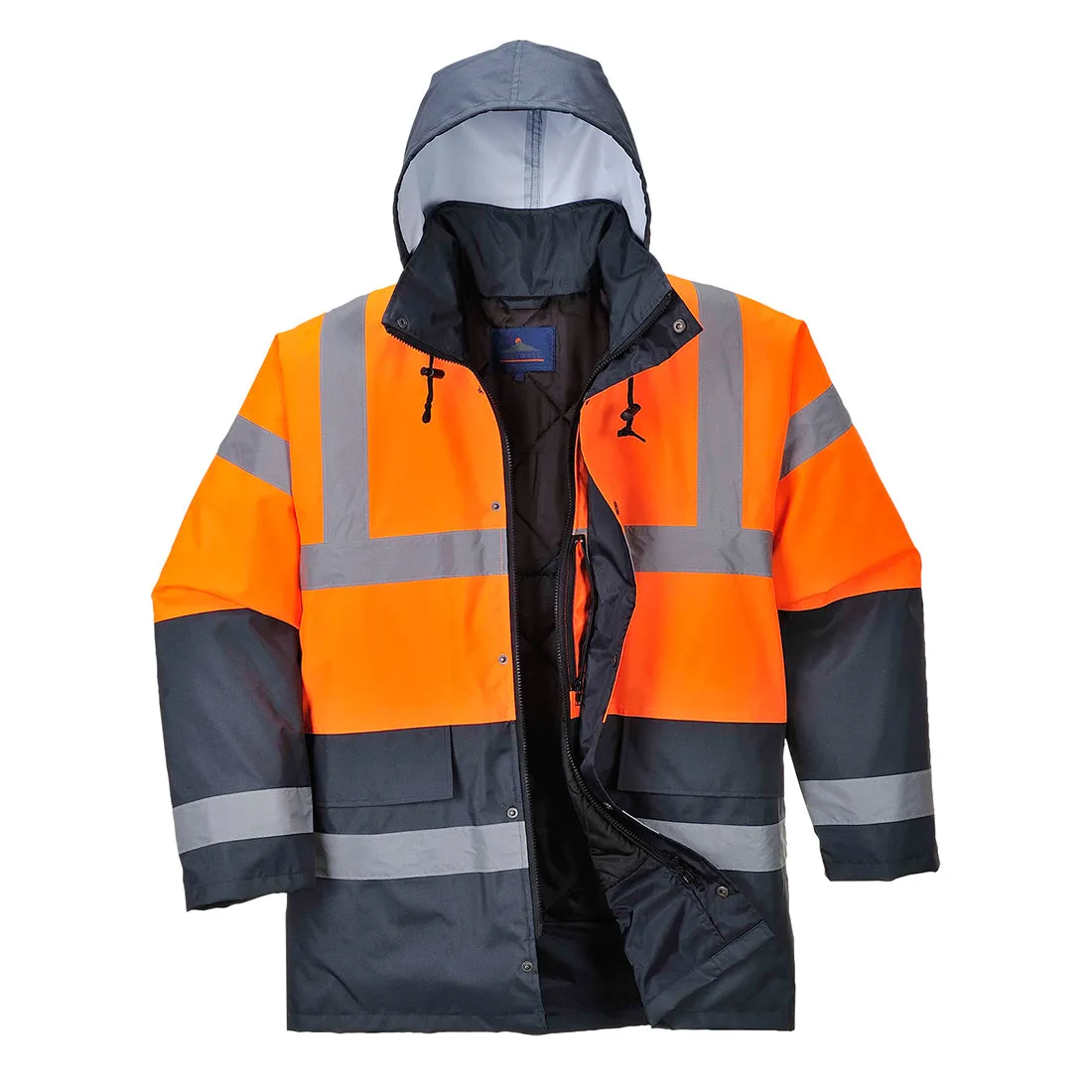 Portwest Hi-Vis Contrast Traffic Jacket US467