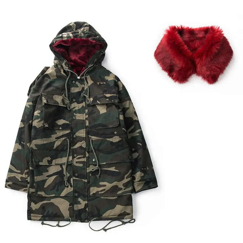 "Love Camo" Winter Parka