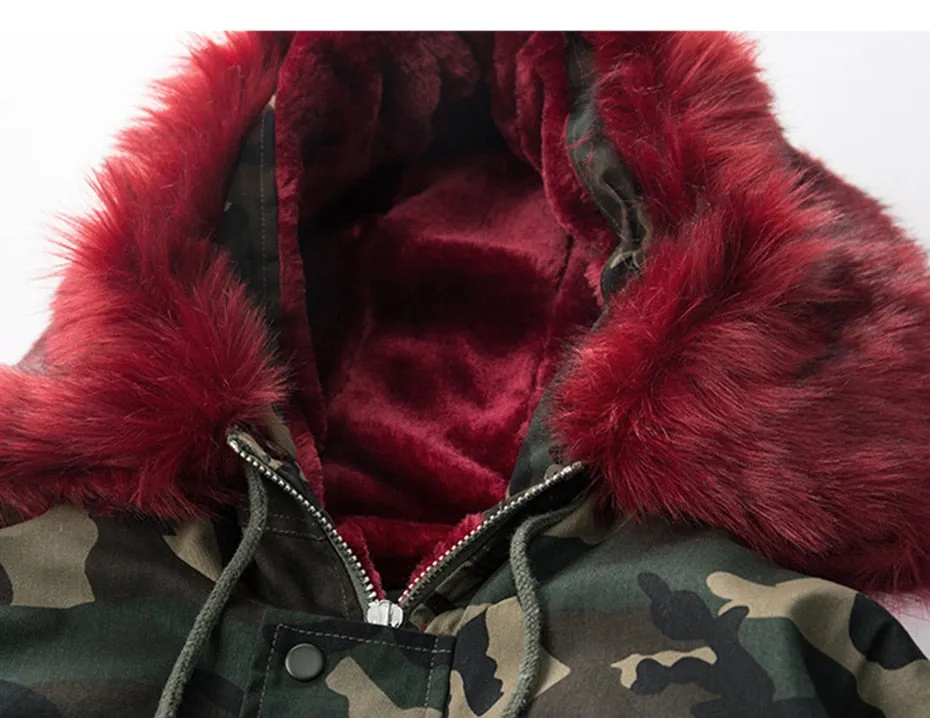 "Love Camo" Winter Parka