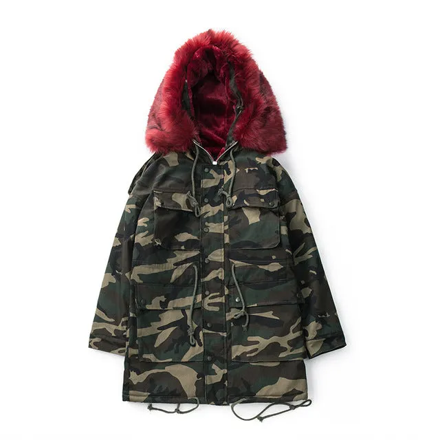 "Love Camo" Winter Parka