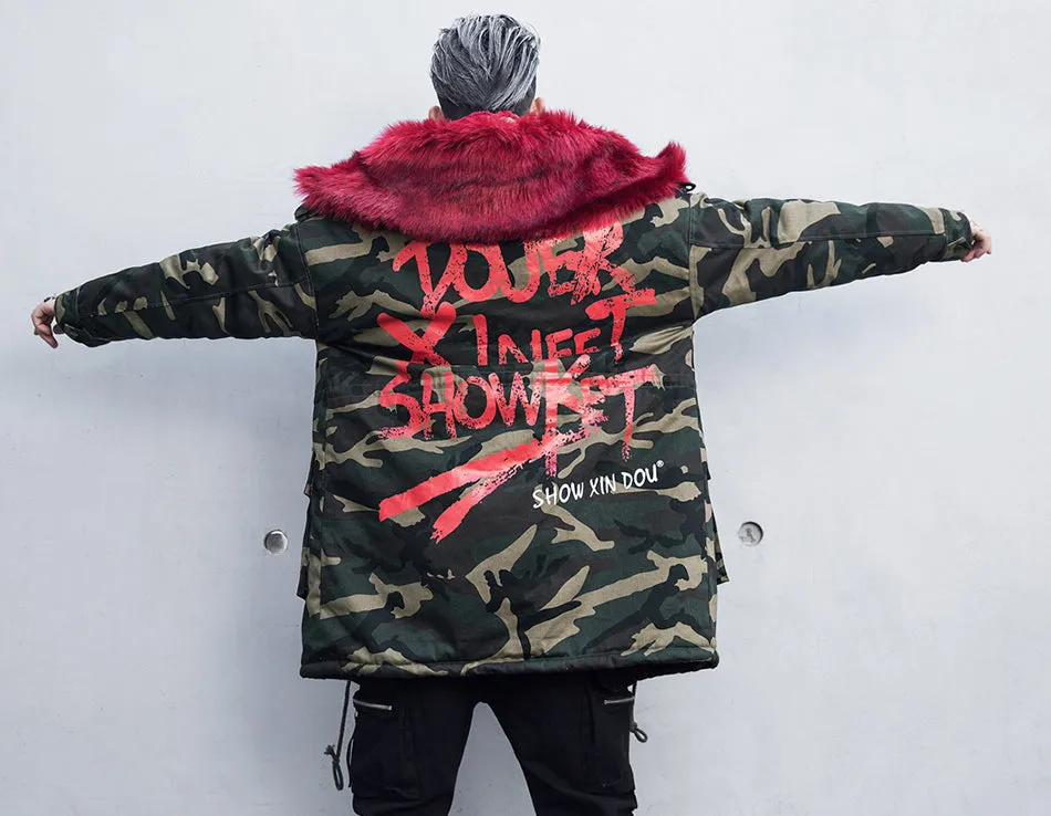 "Love Camo" Winter Parka