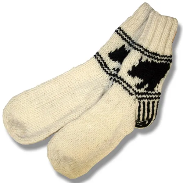 Socks for Men. 100% Wool not Lining. Handmade in Nepal.