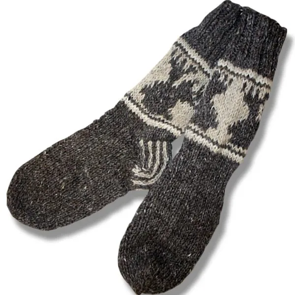 Socks for Men. 100% Wool not Lining. Handmade in Nepal.