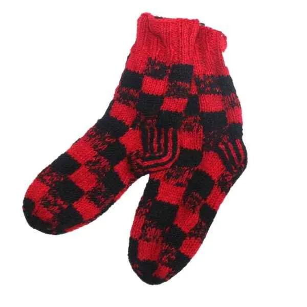 Socks for Men. 100% Wool not Lining. Handmade in Nepal.