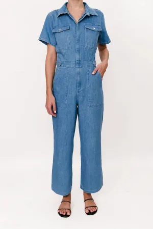 Sunny Girl Denim Jumpsuit