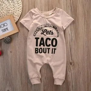 Taco Short-Sleeve Romper