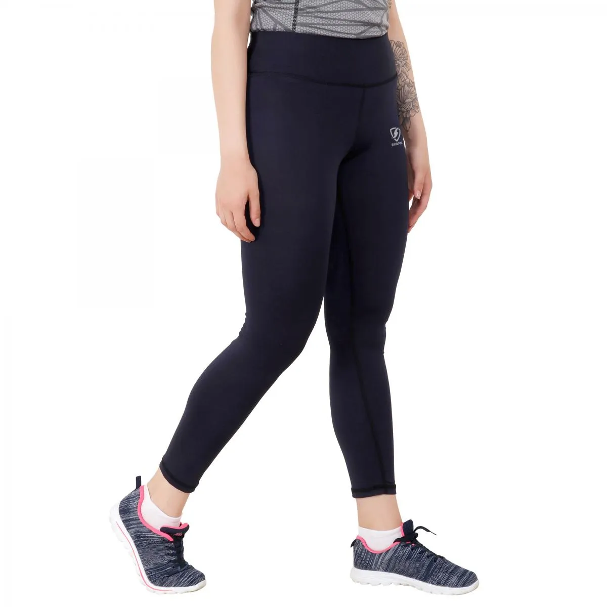 Womens Basic Tights Navy