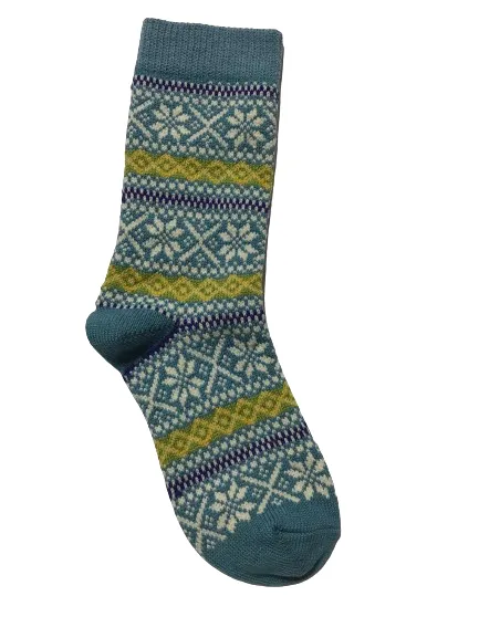 Wool Fairisle Sock